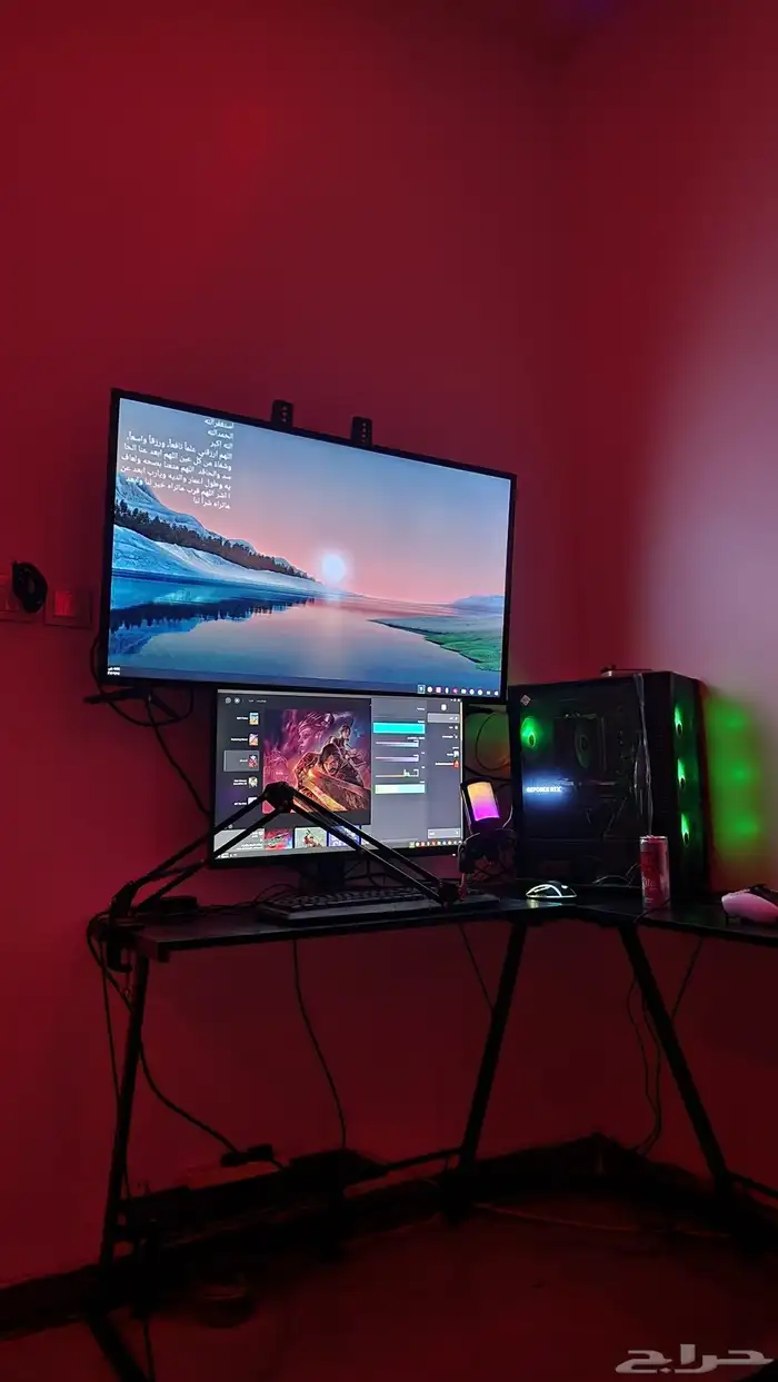 بيسي قيمنق نضيف للبيع او البدل في لابتوب قيمنق 2