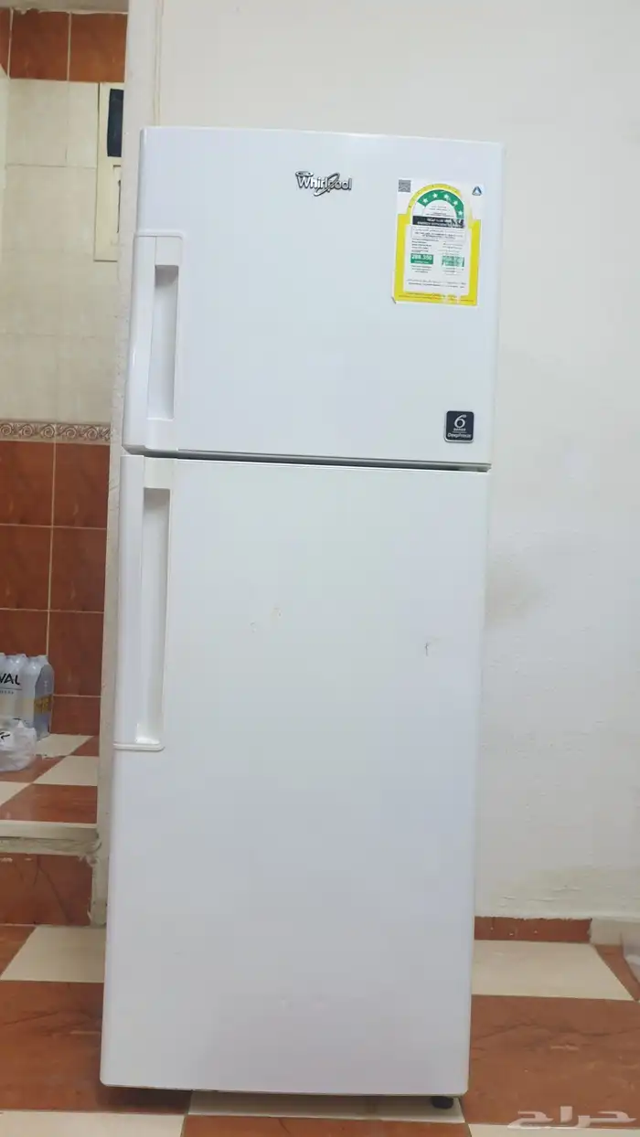 ثلاجة ويرلبول 7.34 قدم تبريد ممتاز .. السعر 400 ريال 4