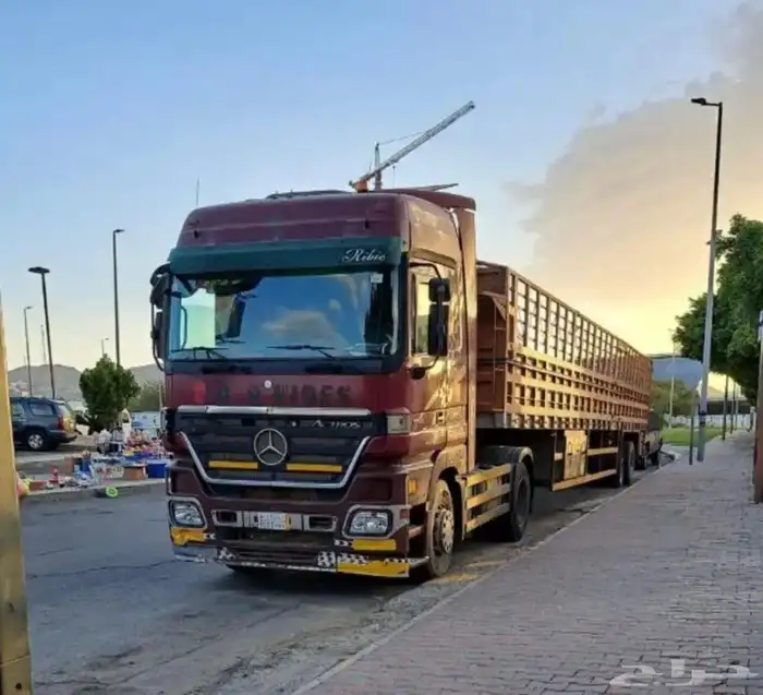 تريله جوانب عالي 16 متر بالمشوار توصيل 0