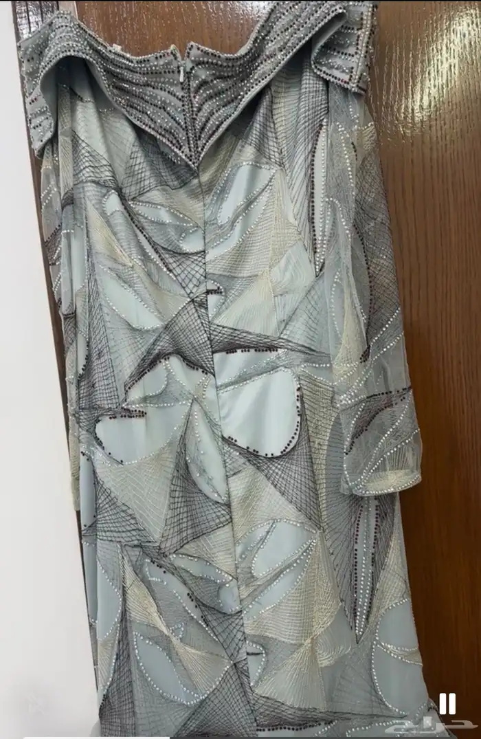 فستان مناسبات للبيع 500لبس اربع ساعات جده 0