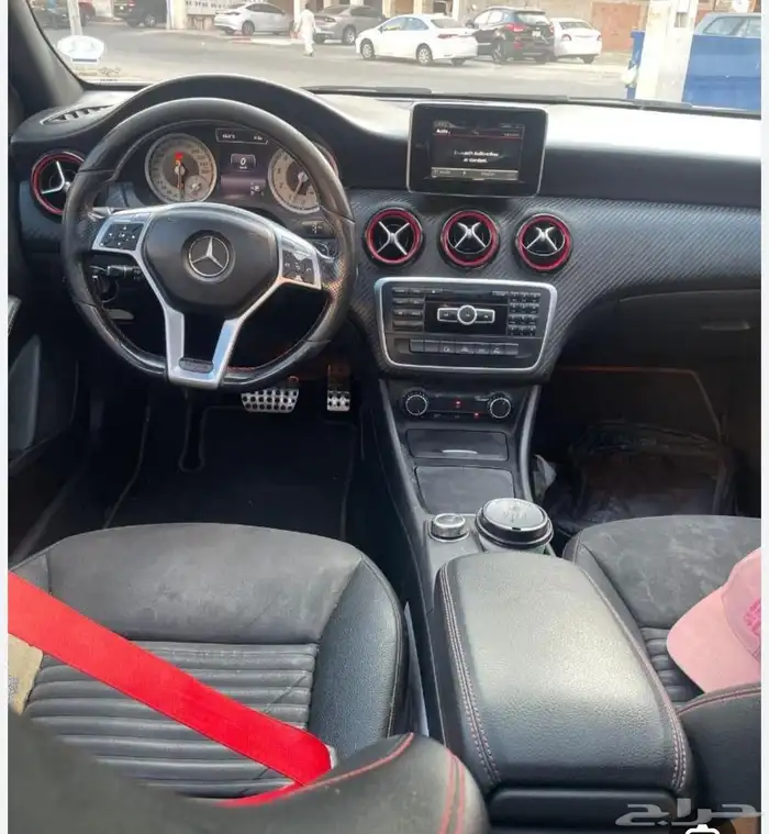 مرسيدس a250 amg مصدوم خفيف 3
