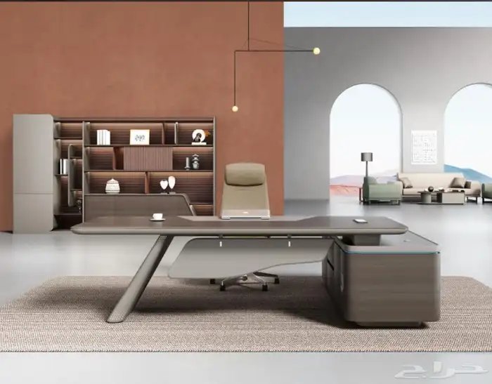 modern office furniture جديد مكتب طقم مودرن فخم كلاسك 4
