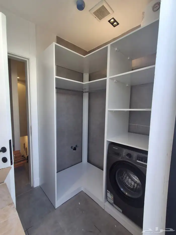 تفصيل دواليب وخزانات غرف غسيل 1