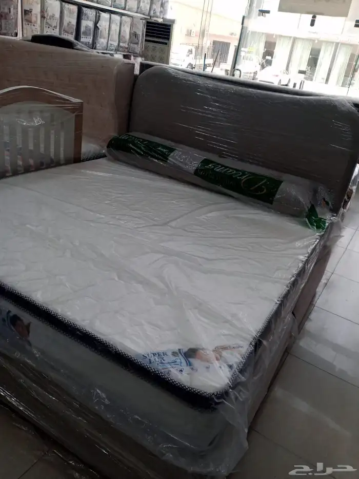 brand new Bed with mattress home delivery services free cash 5