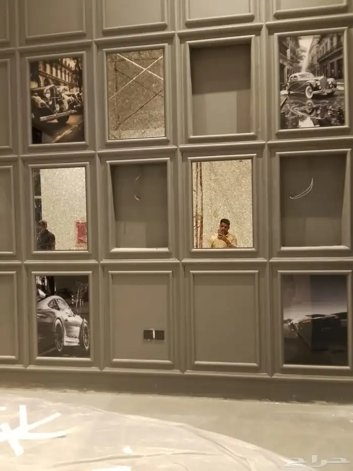 فيستات سيفتي بنر ستيكر أسوار مشاريع لوحات مشاريع مضيئة أحرف 5