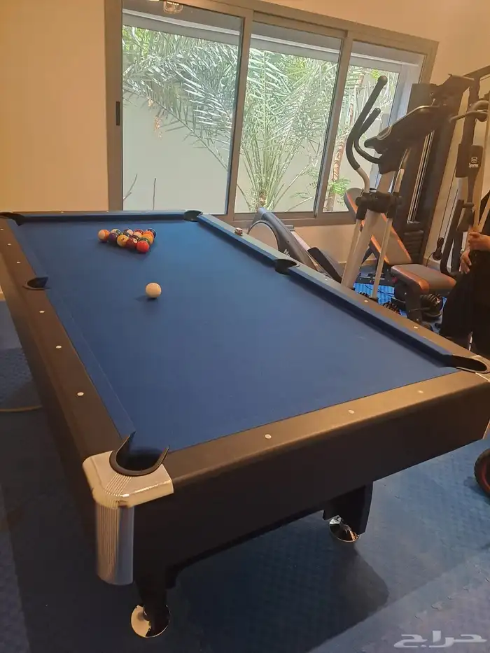 بلياردو هوكي تنس فرفيرة جديد معها كامل ملحقاتها 2