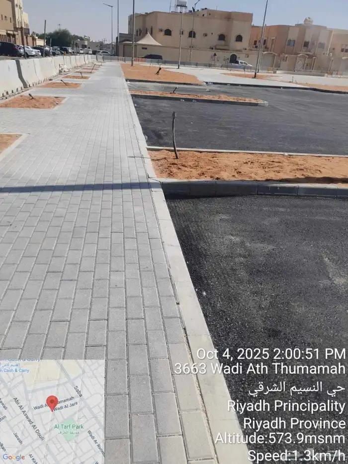 ابو ادهم معلم ومقاول بندوره وانترلوك شغل مخططات وحدائق أحواش 3