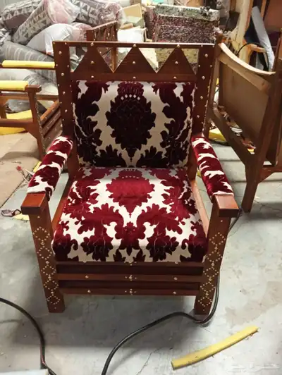 كراسي خشب مناقل جميع اشكال المجالس والمساند والاثاث index