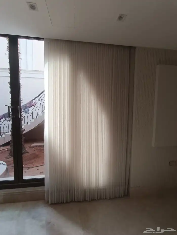 ستائر رول --ستائر امريكي ويفي ستائر عامودي خشبي 7