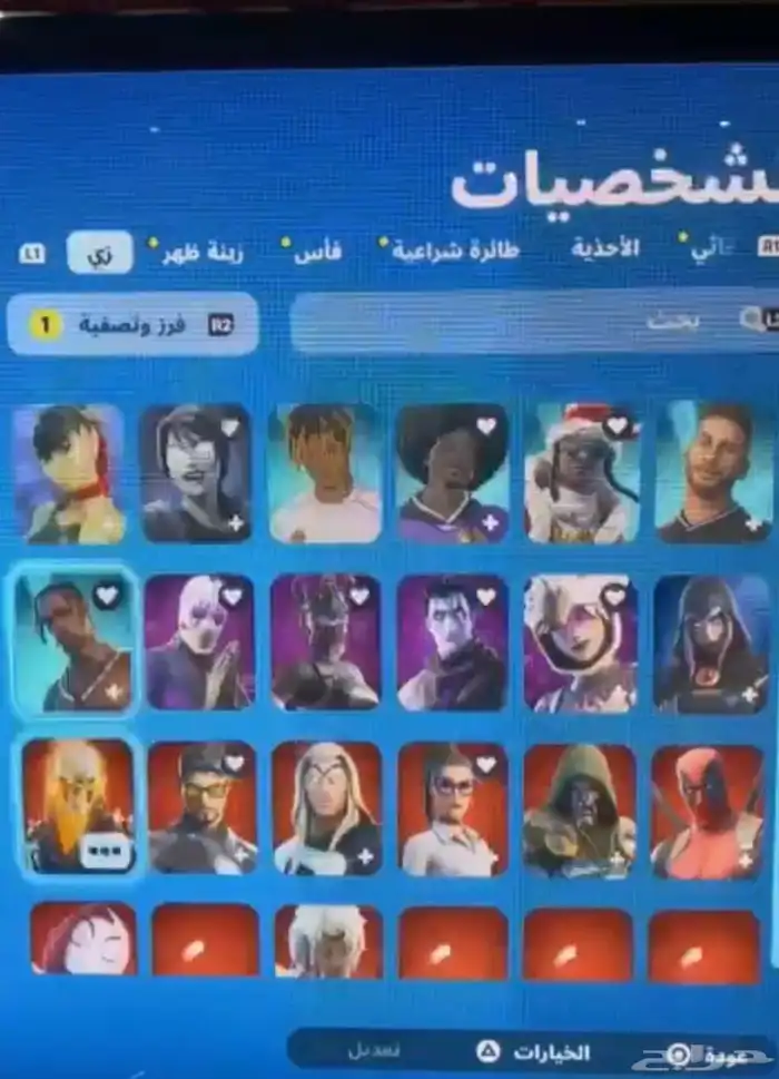 حساب فورت نايت نادر 0