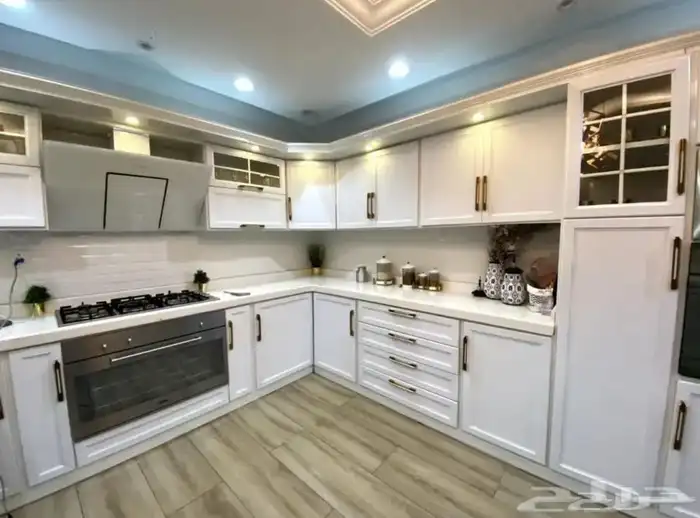 تفصيل مطبخ على حسب الطلب صاج الاماني رخام صناعي او الطبيعي 4