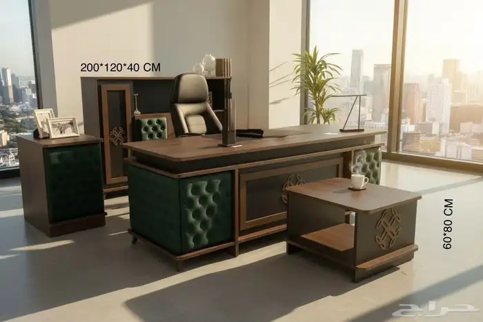 مكاتب فخمه مكاتب مدراء طقم مكاتب 2