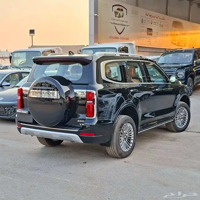 تانك 500 موديل 2026 محرك 3.0 خليجي V6 السعر 198 شامل الضريبه 12