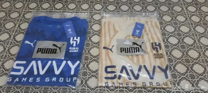 تيشيرتين الهلال للبيع 0