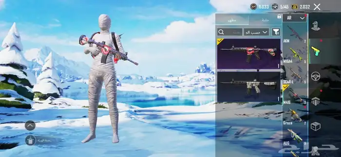 حساب ببجى 16