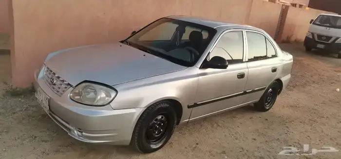 للبيع سيارة اكسنت موديل 2005 غير مجدد وغير مفحوص لوحة مميز 3