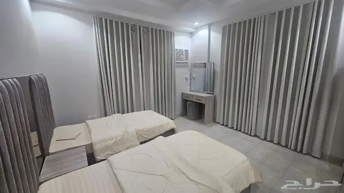 شقق للايجار غرفتين وصاله عوائل مفروش حي المروه جدة 3