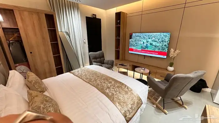 سويت واستديو vip بالعقيق باسعار (مخفضة) للإيجار 6