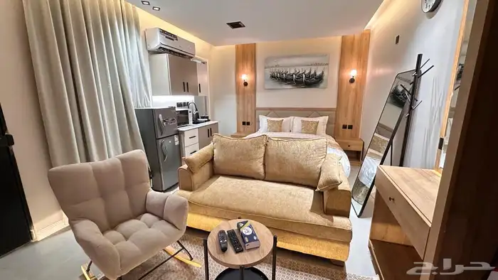 سويت واستديو vip بالعقيق باسعار (مخفضة) للإيجار 1