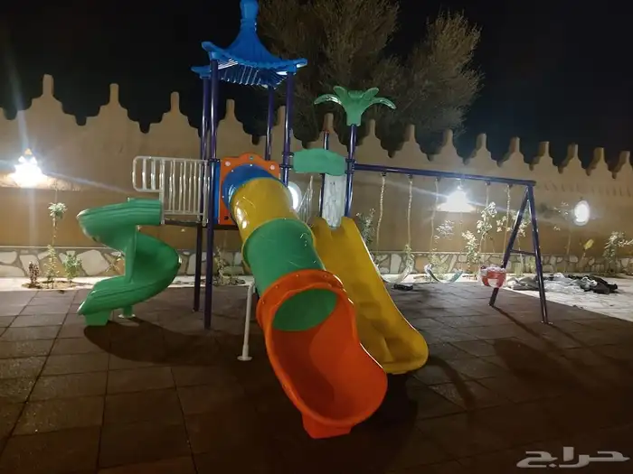 مراجيح زحاليق العاب اطفال خارجية نوعية ممتازة ضد الصدا 14