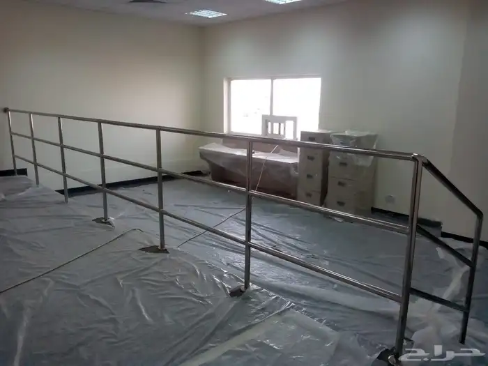 درابزين زجاجي  درابزين حديدي  واجهة زجاجية  جميع أعمال الز 3