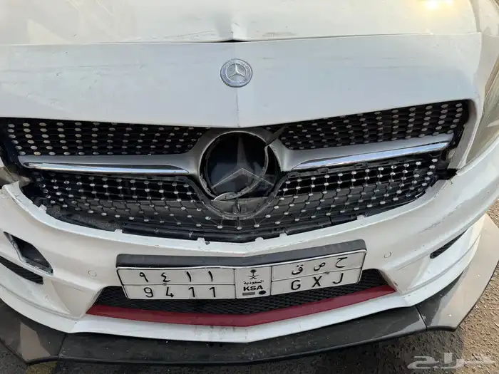 مرسيدس a250 amg مصدوم خفيف 1