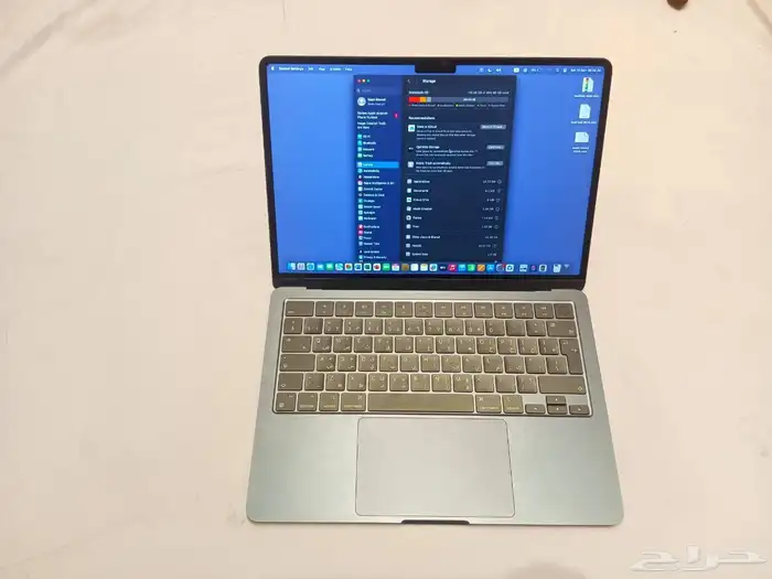 ماك بوك اير ام3 الرام 16 والقيقا 512 5