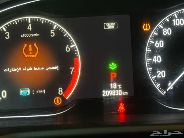 اكورد 2018 سبورت نظيفة للبيع 8