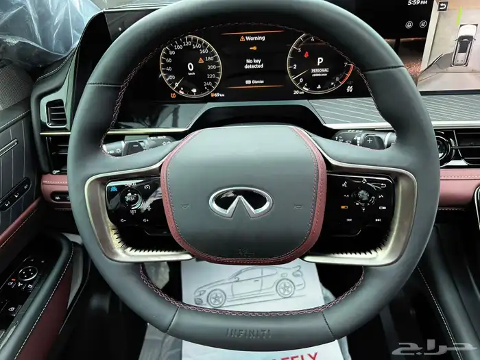 جيب انفنيتي GX80 أوتوجراف موديل 2025 وارد الخليج ( كويتي ) 34