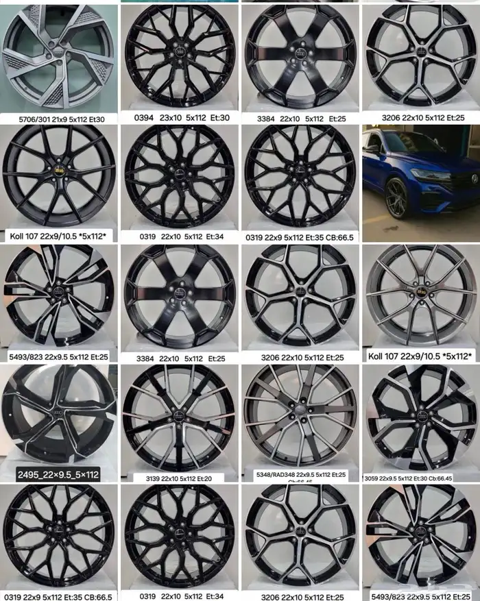 جنوط فولكس فاجن طوارق مقاسات مختلف وتشكيلات 2