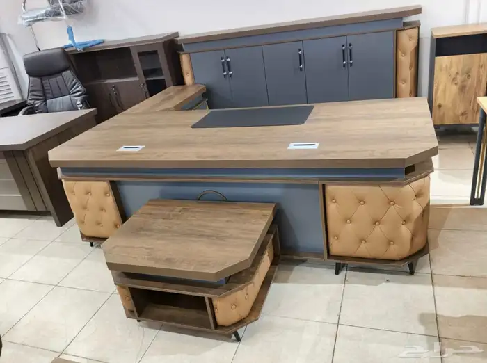 مودرن مكاتب طقم كامل حجم كبيرة فخمة كنب كراسي طاولة اجتماع 22