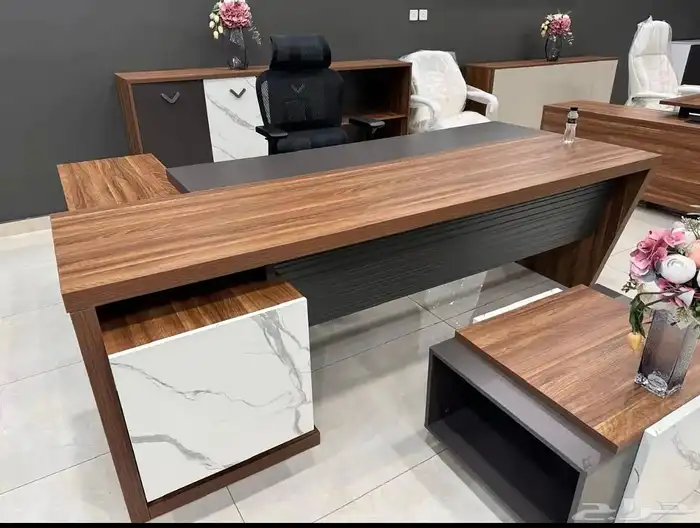 مودرن مكاتب طقم كامل حجم كبيرة فخمة كنب كراسي طاولة اجتماع 3