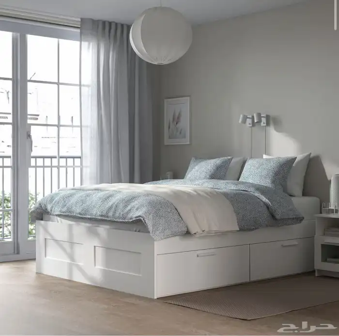 سرير نفرين من ايكيا   مع مرتبة باك كير مع ضمانها اربع سنوات 0