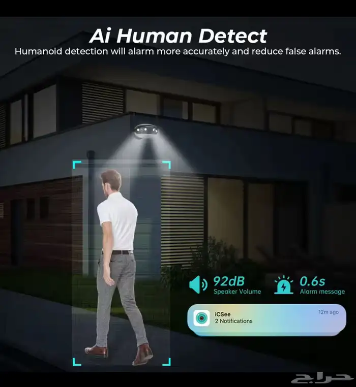 كامرة مراقبه منزلية احترافيه 4K جاهزه بالتعديل 7