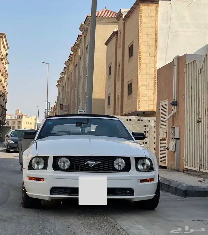 للبيع موستنج 2007 كشف 6 سلندر اللون ابيض 7