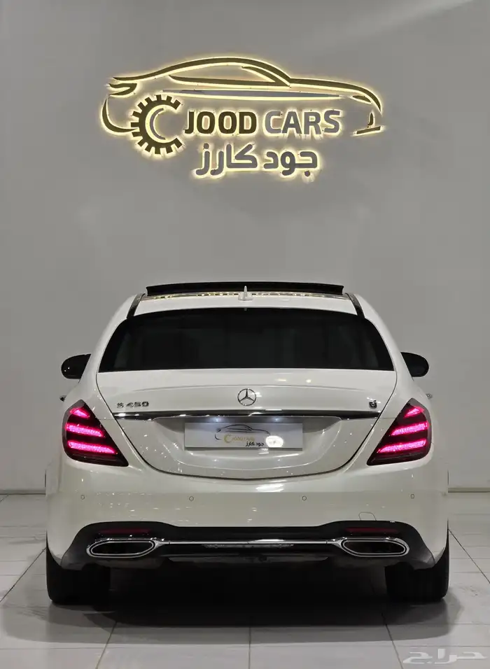 مرسيدس S450 موديل 2018 بحاله ممتازه 2