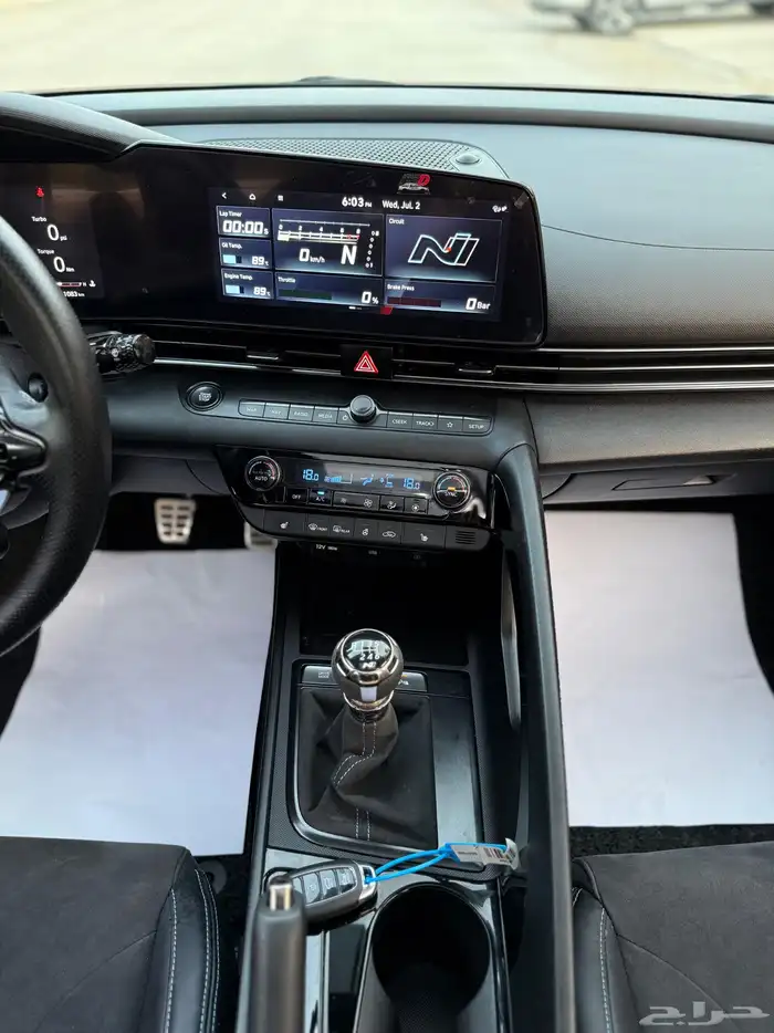 افانتي النترا N قير عادي قمة النظافة بحالة الوكالة 21