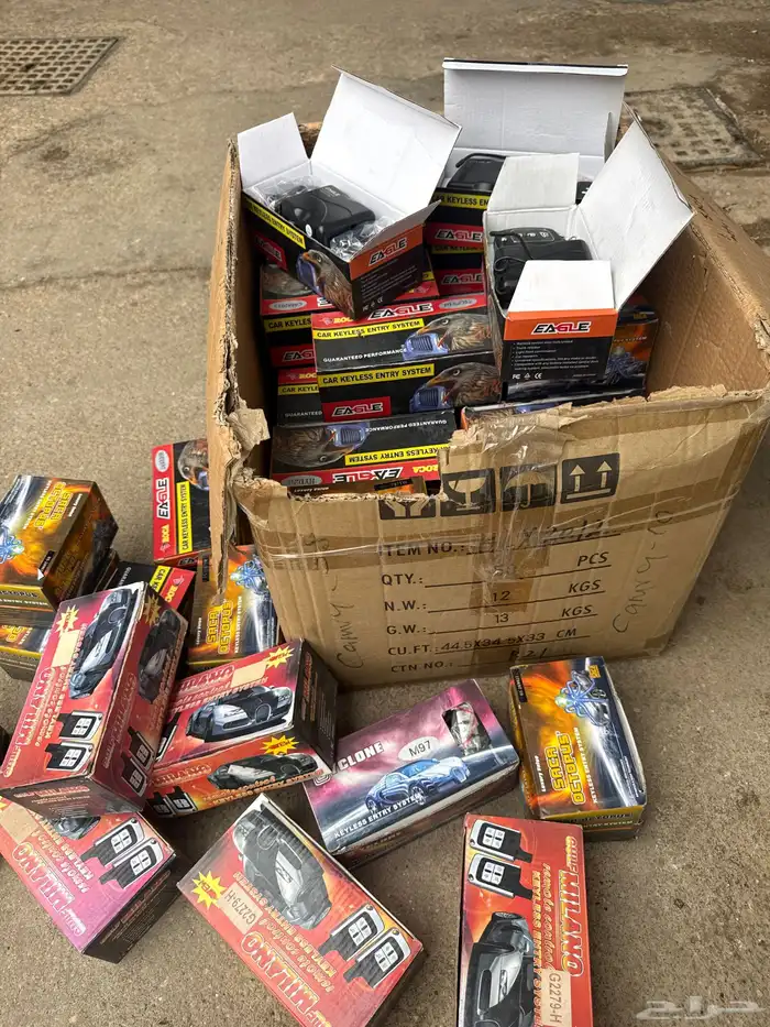 اقفال باب لجميع سيارات مع ريموت الظفيري 2