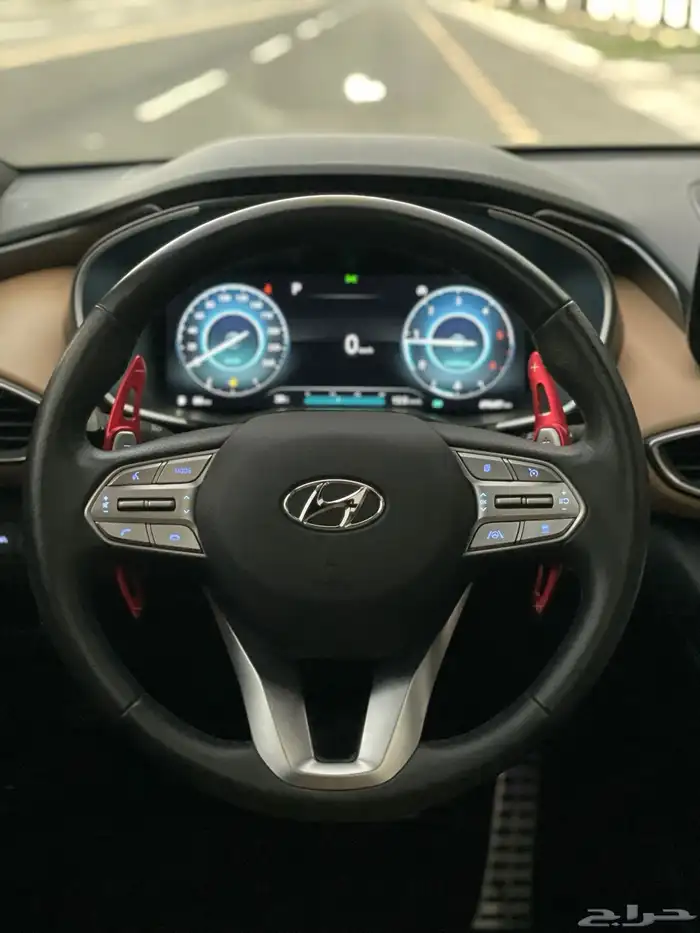 هونداي - سنتافي - 2022 - ديزل - بطاقة جمركية - فل كامل 14