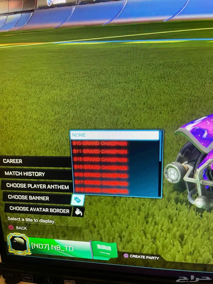 حساب للبيع سوني فيه أشياء نادرة في روكت و فورت 8