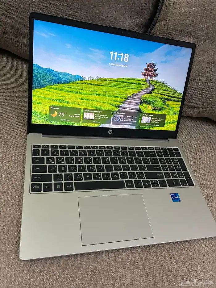 لابتوب إتش بي جيل ثالث عشر شبه جديد Core i7 1