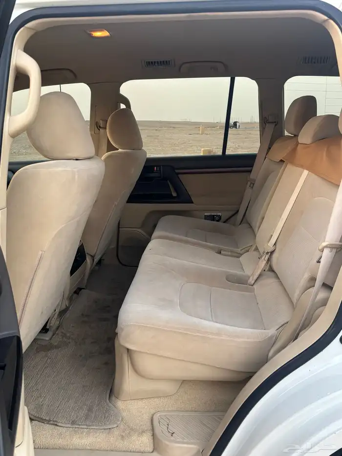 للبيع لاندكروزر 2016 ديزل ابيض خليجي رقم 1 9