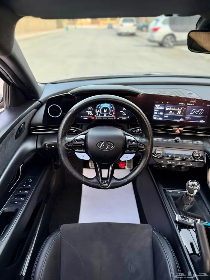 افانتي النترا N قير عادي قمة النظافة بحالة الوكالة 25