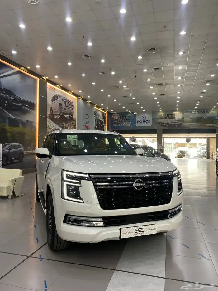 نيسان باترول تنفس طبيعي بلاتينيوم موديل 2026 5