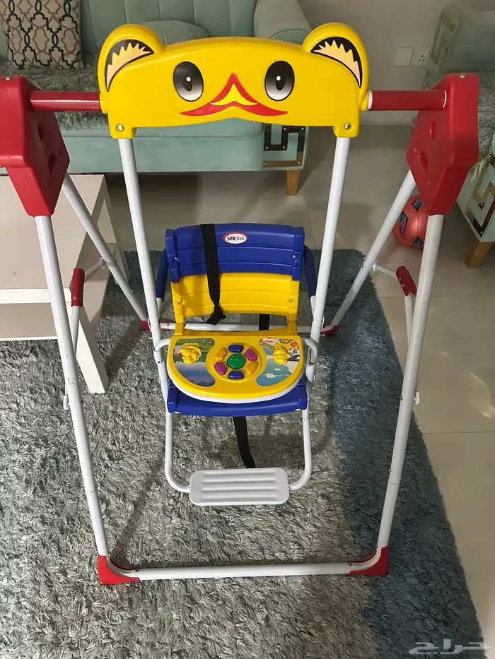 مرجيحة اطفال بحاله جيدة جدا و بسعر ممتاز 2