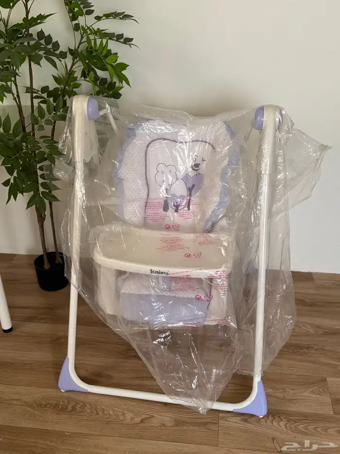 سرير - كرسي طعام - مرجيحة و مستلزمات مواليد جديدة 1