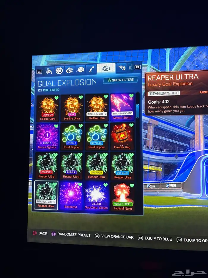 حساب روكيت ليق في قراند  حساب فورت 15