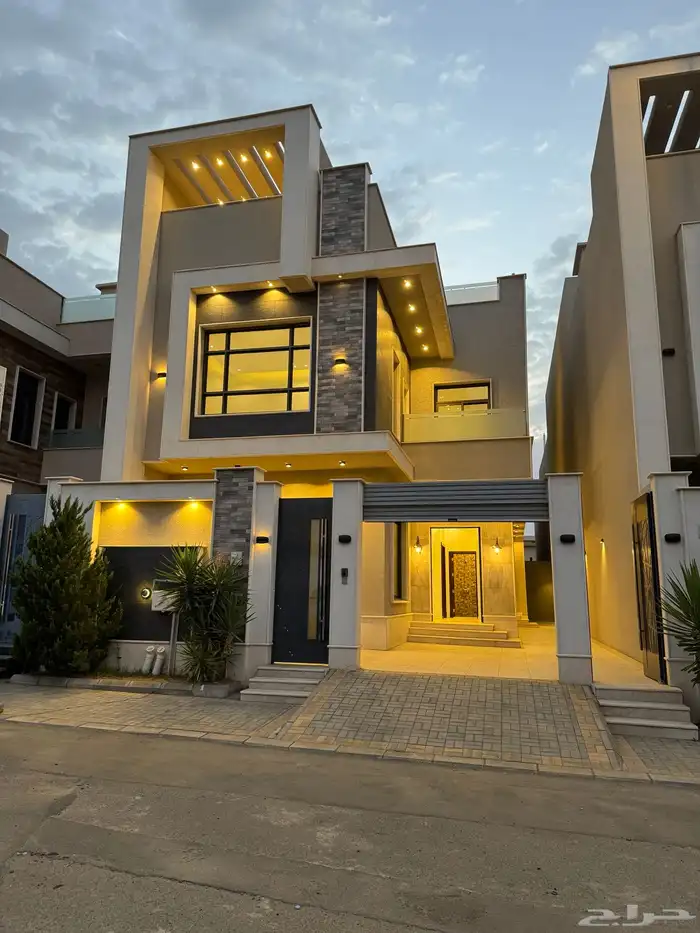 للبيع فيلا مودرن دورين ومحلق بدره الموسى واصل جميع الخدمات 0