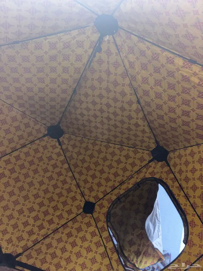 خيمة ديسكفري 3 3 نظيفه و على الشرط استخدام مره واحد فقط 1