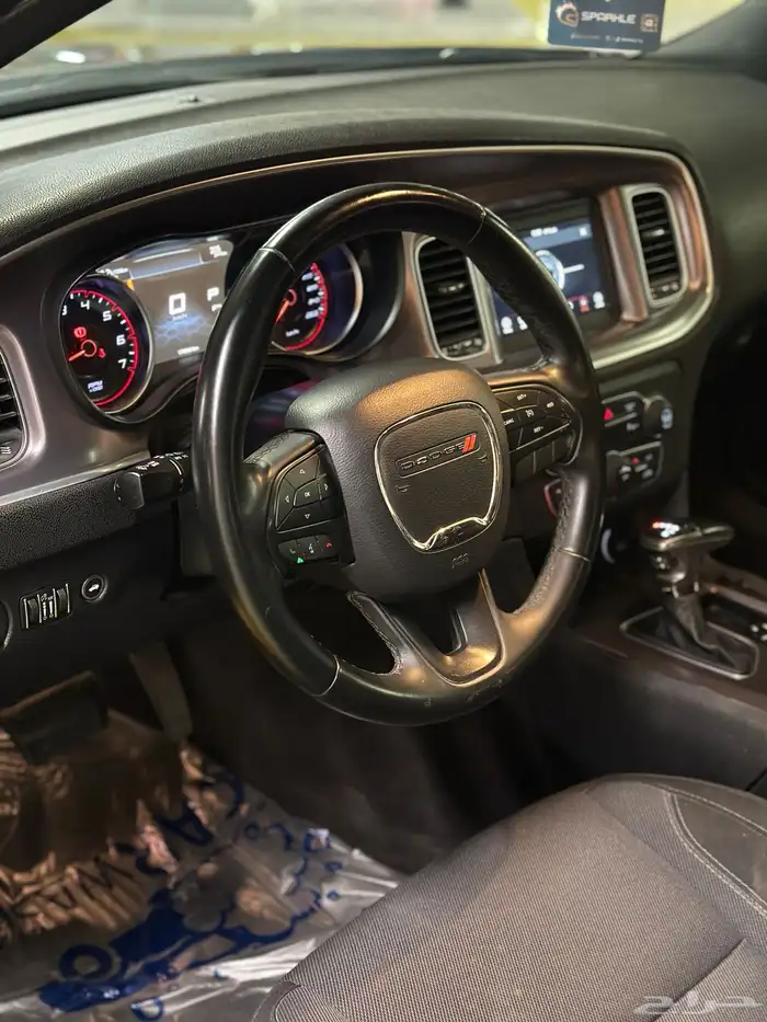 دودج تشارجر 2019 اسود شد بلد 15